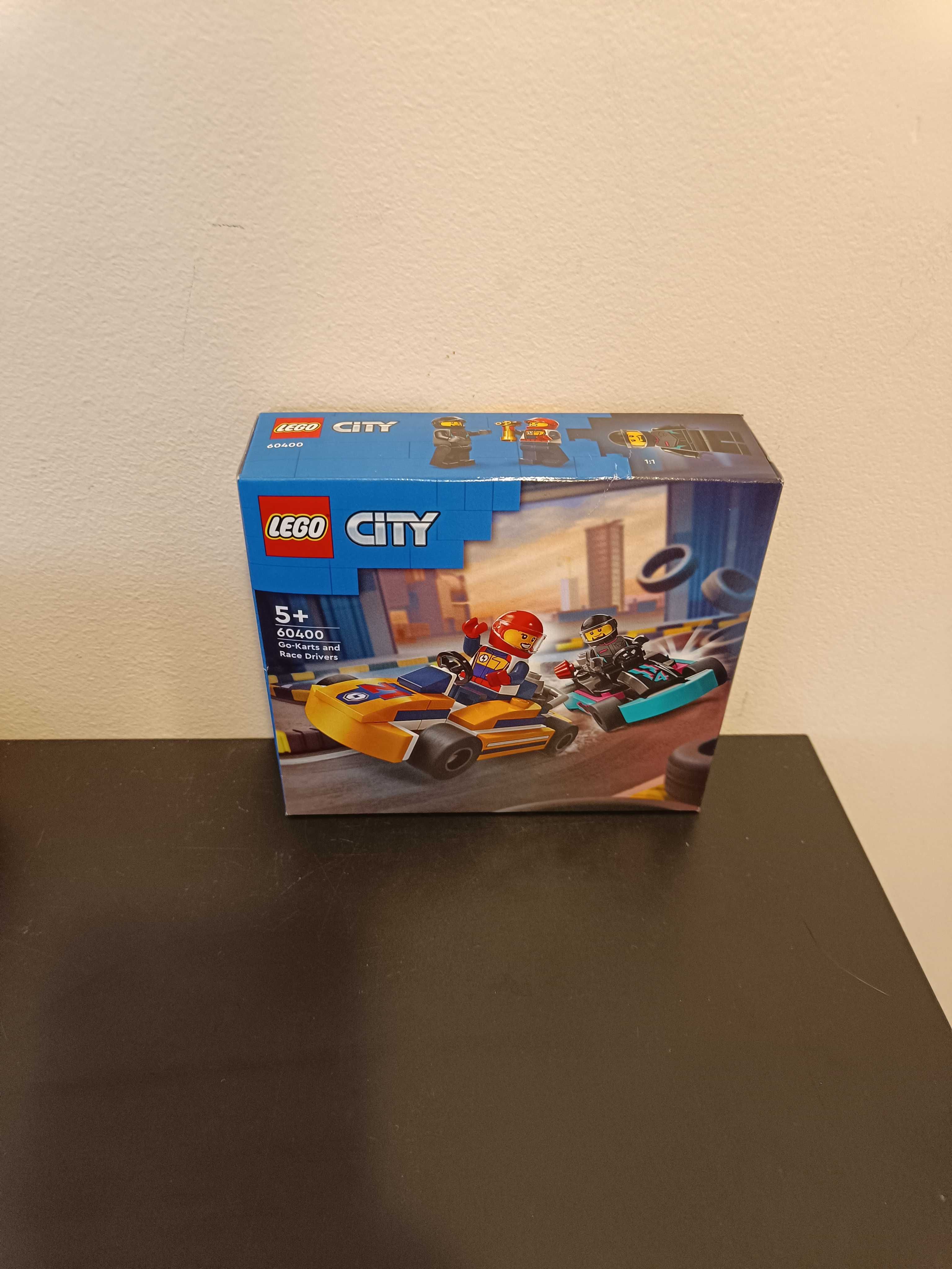 LEGO City gokarty i kierowcy wyścigowi