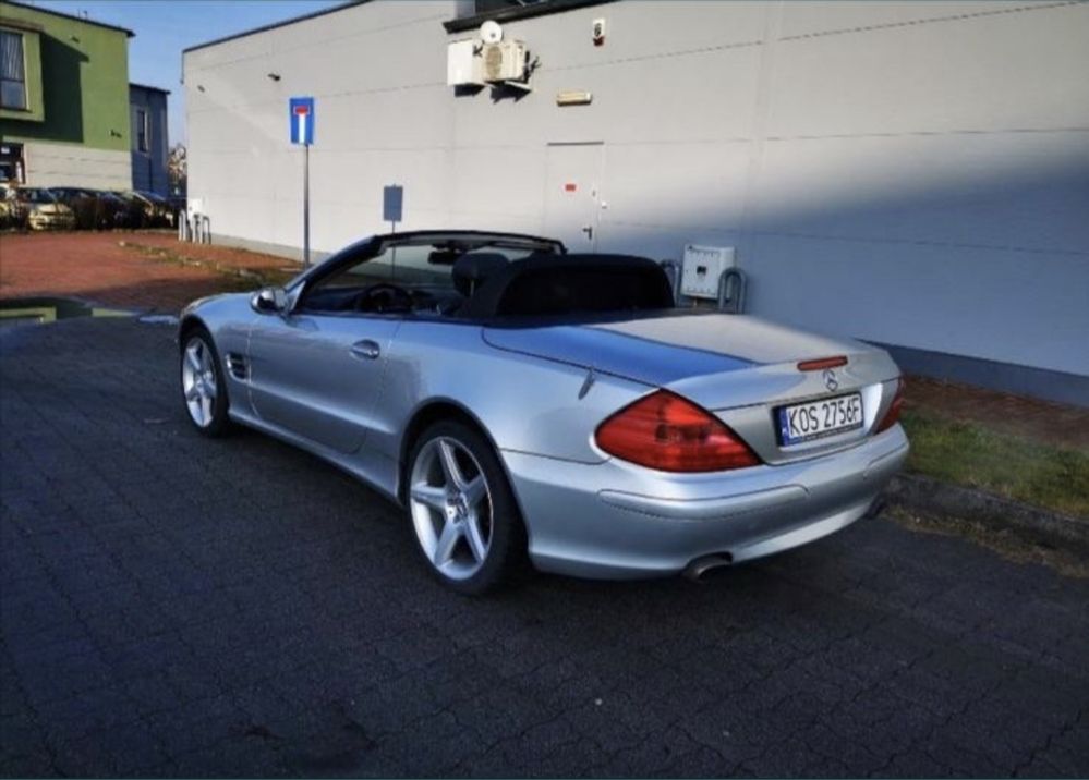 Zamiana Mercedes SL500,2003rok