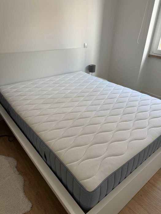 Colchão Casal IKEA VÅGSTRANDA 160x200cm – Extra Firme – Como Novo!