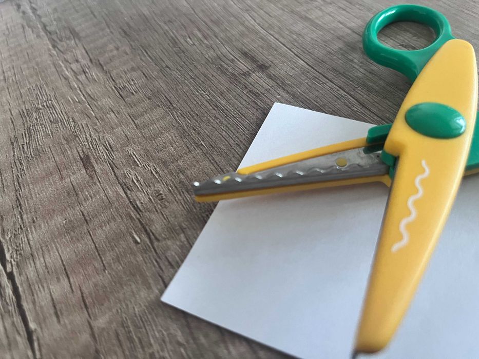 Nożyczki kreatrywne wzorkowe - 2 wzorki