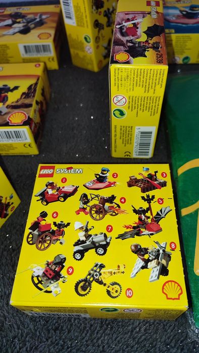 LEGO MISB Shell 1998 Cała Kolekcja Zestaw Lata 90