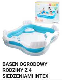 Basen Intex 229x229x66. Nowy z paragonem zakupu