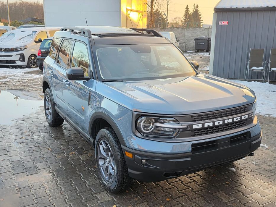 Ford Bronco SPORT Badlands 2.0i Benzyna Automat 4x4 Skóra Szyberdach