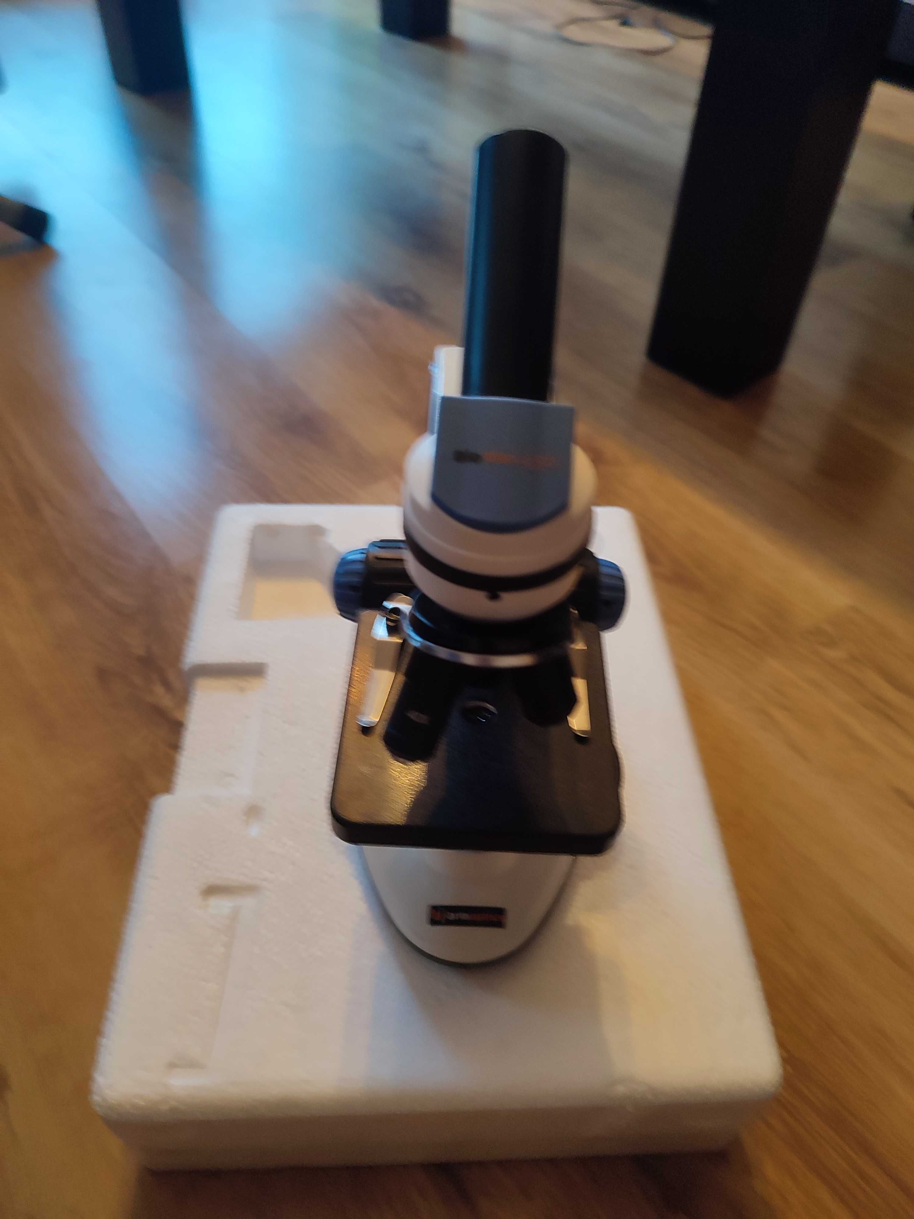 mikroskop armoptics biomax 450+gotowe preparaty