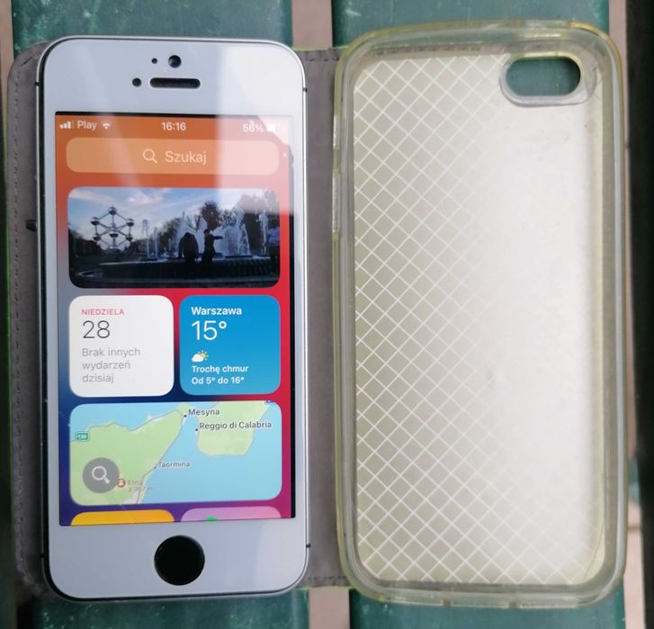 Apple iPhone SE 128 GB Space Gray + etui