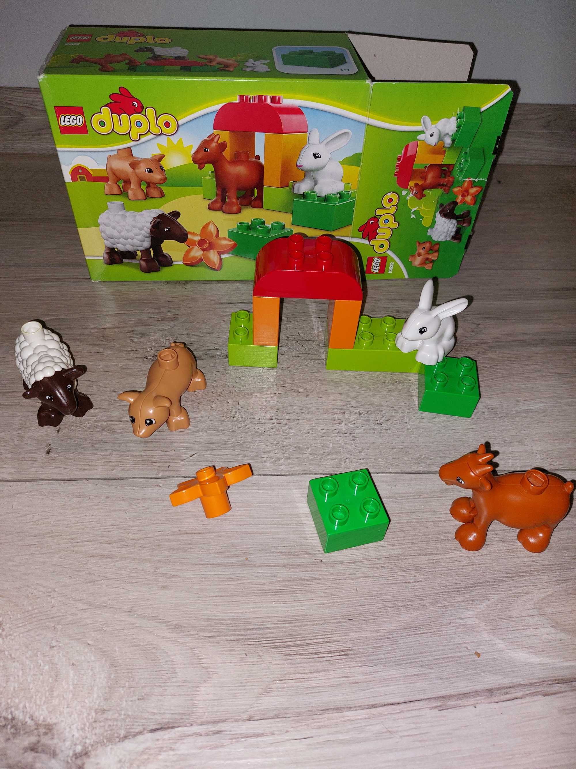 Lego duplo 5694 żłobek dla zwierząt  zwierzęta królik owca świnka koza