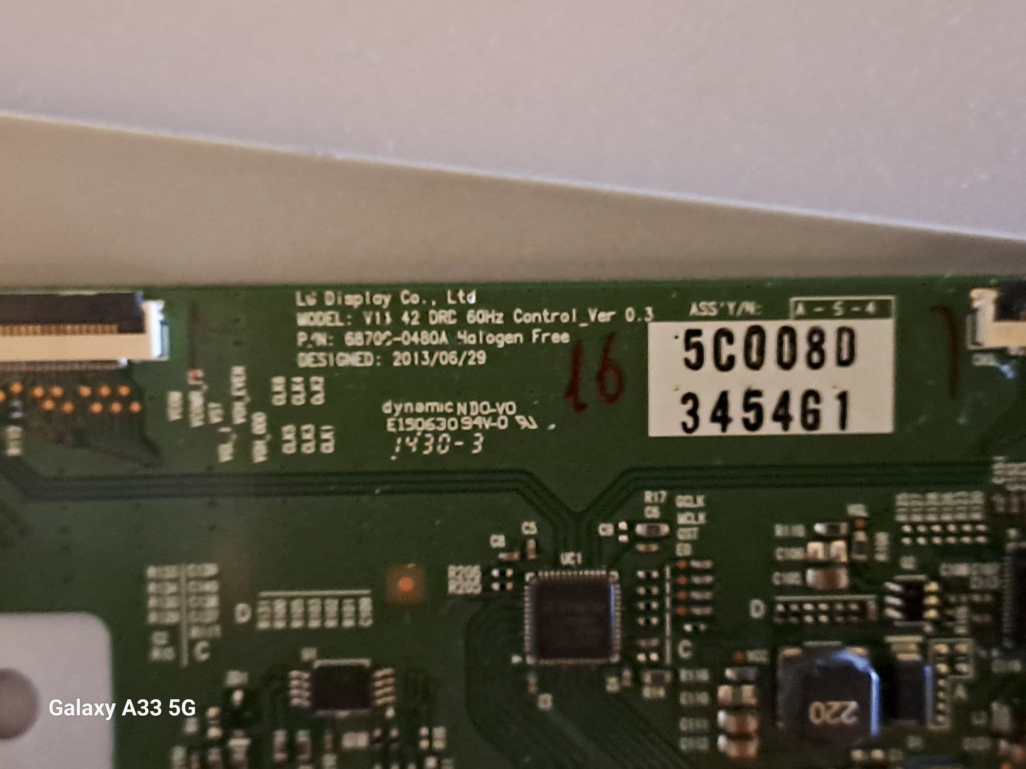 Запчасти от телевизоров LG 42LB561V