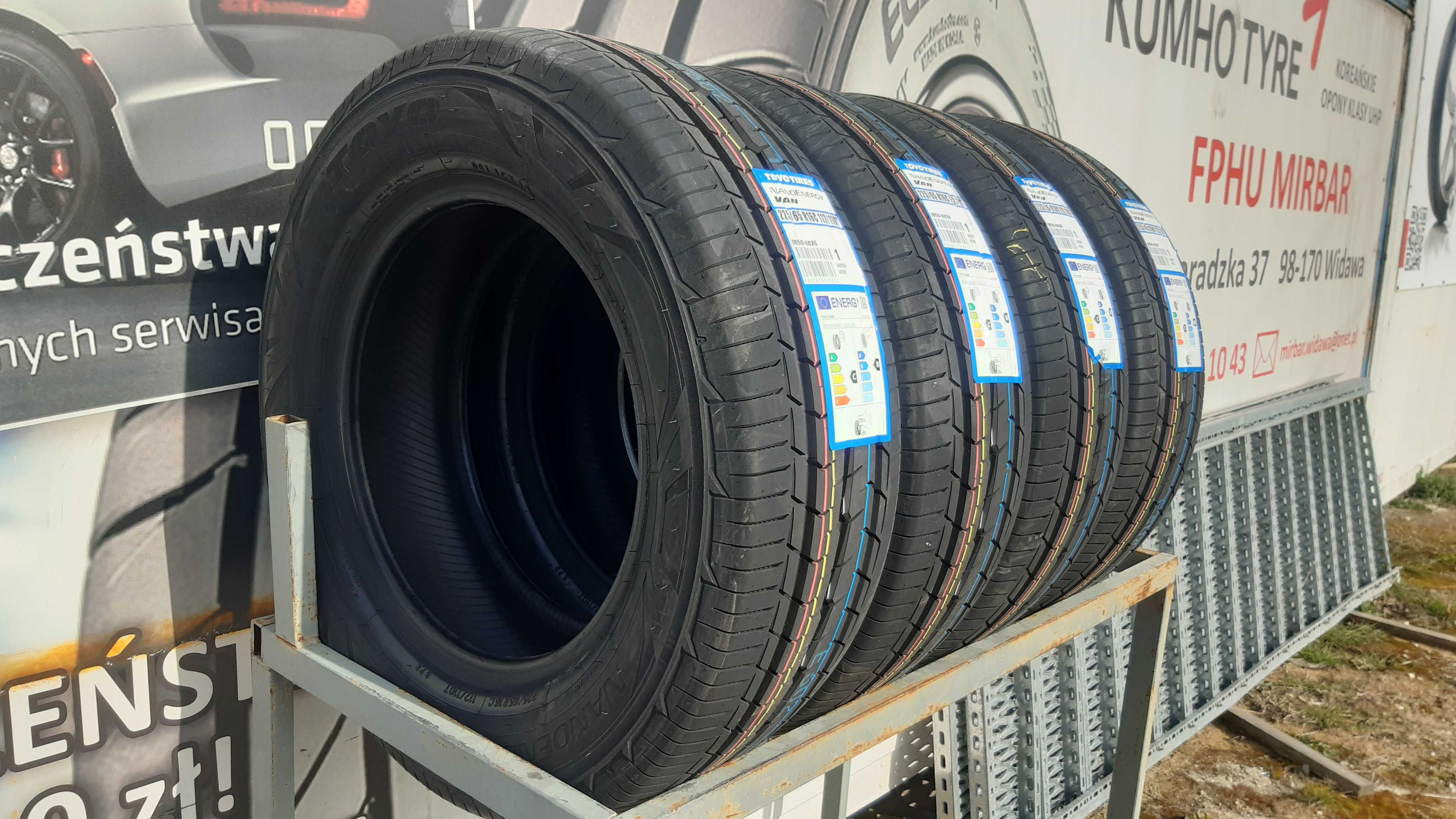 2xOpona letnia 225/65 R16C 112TToyo Nano Energy Van