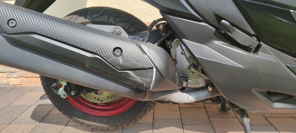 Suzuki burgma 400 AN ABS transport