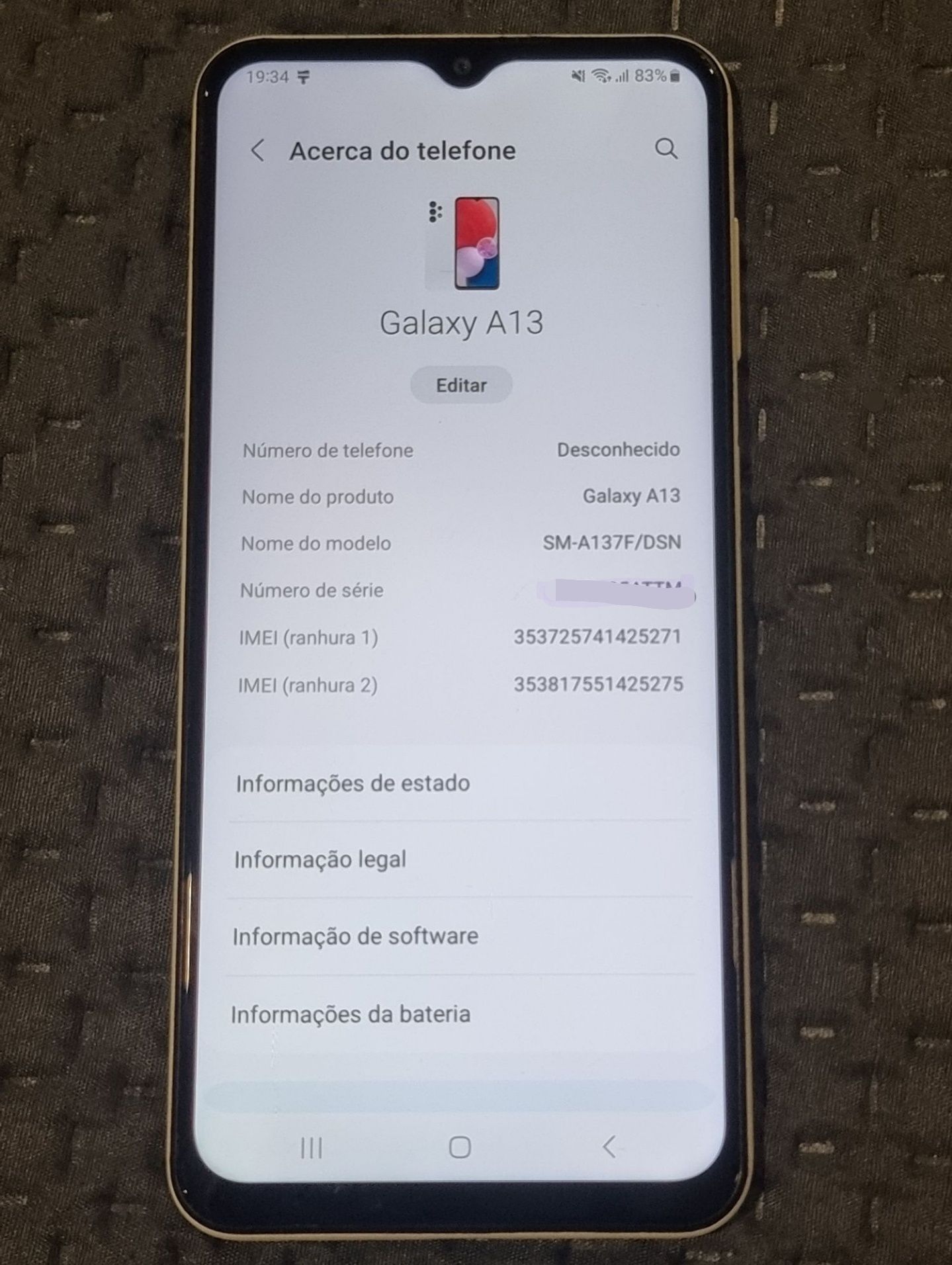 Samsung Galaxy A13 128gb - Exelente estado