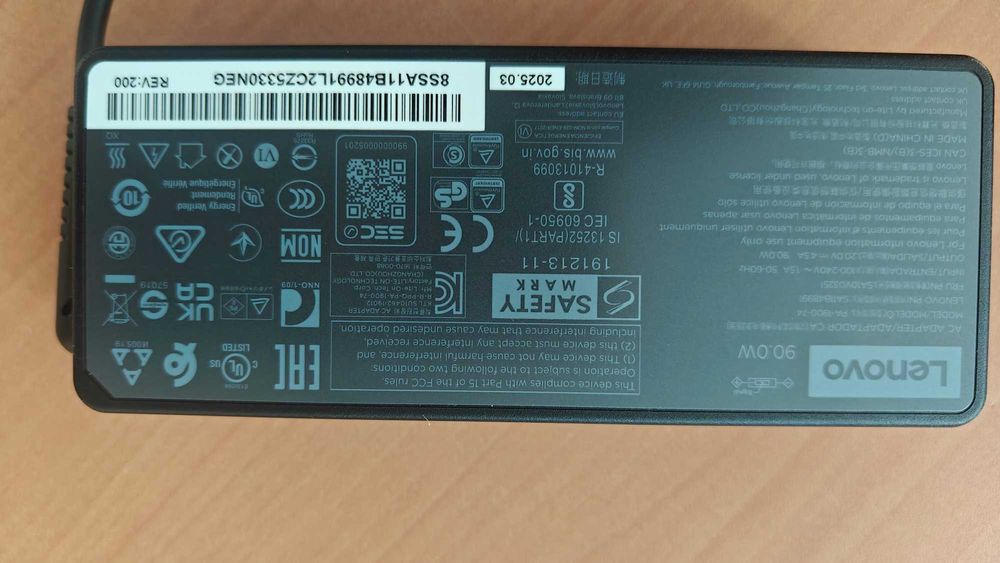 Transformador | Carregador Lenovo 90W