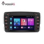 Rádio android mercedes W209/w203/w168 7" 2/32GB Carplay GPS wifi NOVO