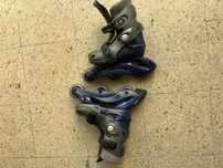 conjunto de patins com proteçoes