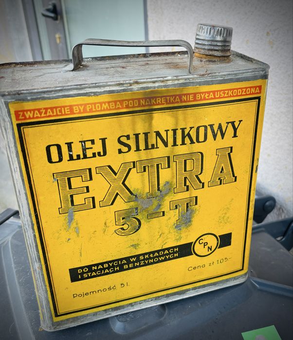 Kanister CPN PRL - Olej Silnikowy EXTRA 5-T, oryginał, 5L