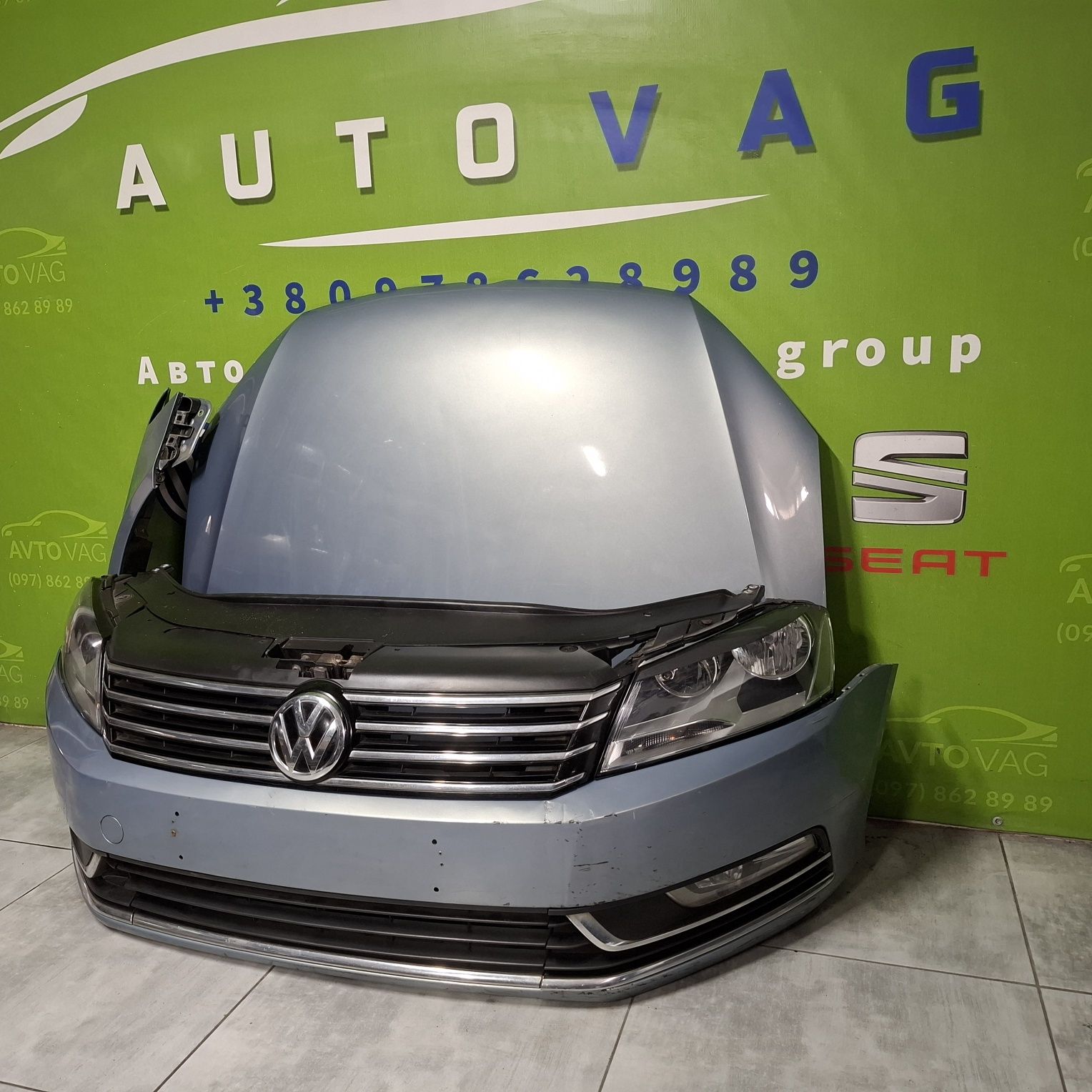 Капот морда Volkswagen Passat B7 Europe LC7Z