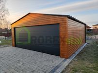 Garaż z bramą segmentową 6,00 x 5,80 m garaż do 35 m2 bez pozwolenia