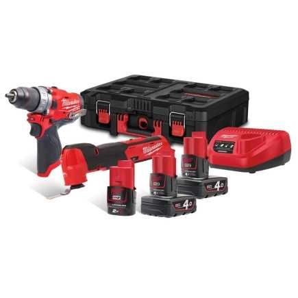 Набір інструментів акумуляторних Milwaukee M12 FPP2AX-423P