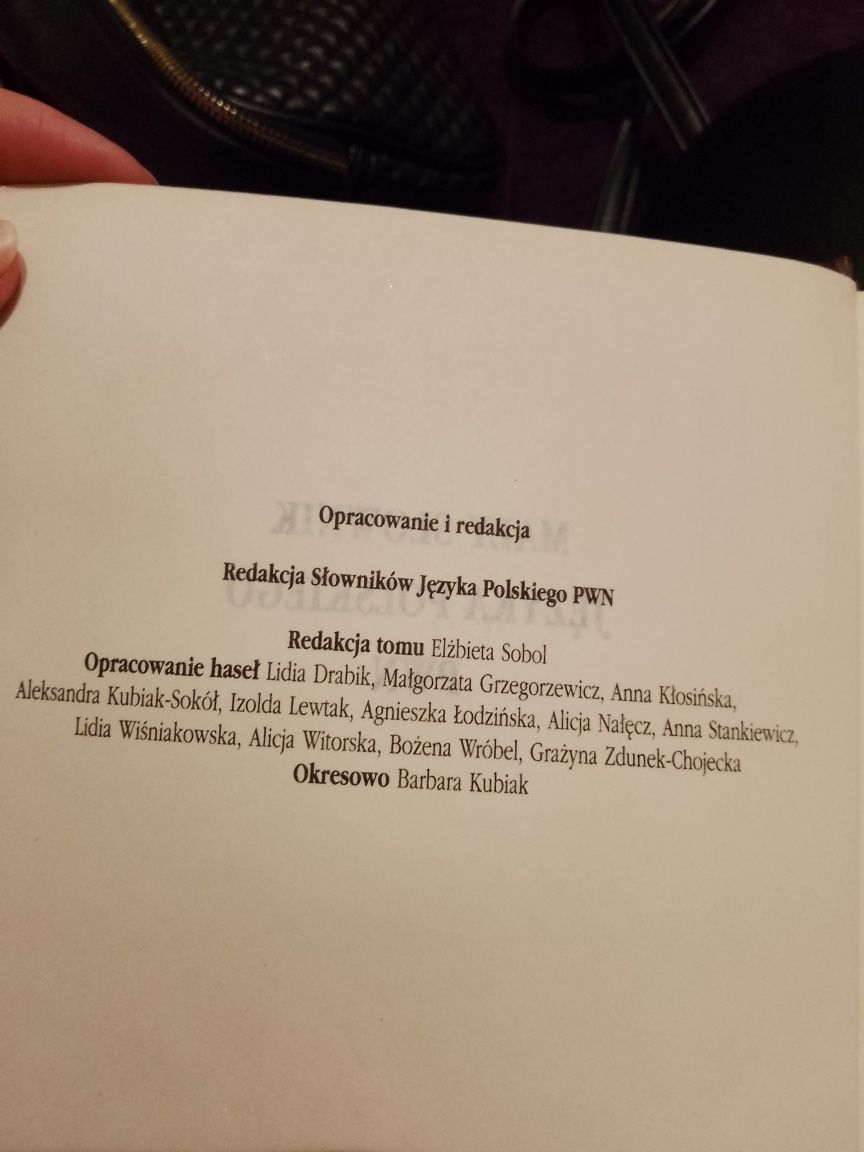 Słownik Języka Polskiego PWN 1993 r