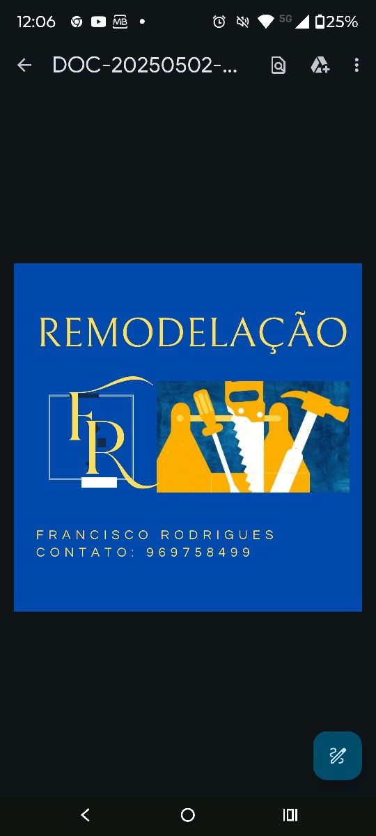 Trabalho com remodelação