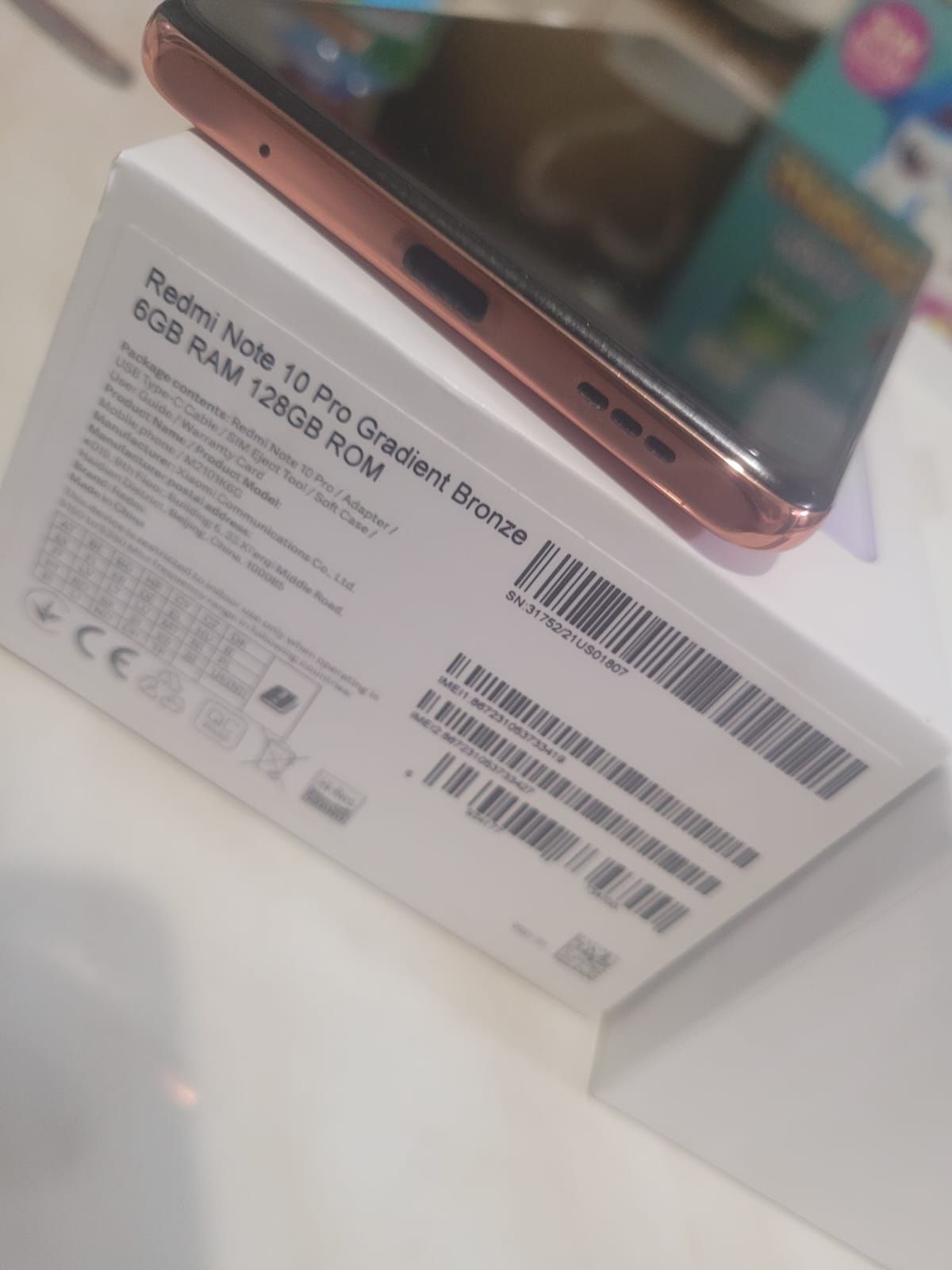 Xiaomi redmi note 10 pro 6/128