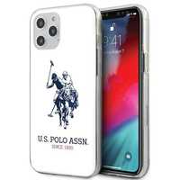 Etui Us Polo Ushcp12Mtpuhrwh Iphone 12/12 Pro 6,1" Biały