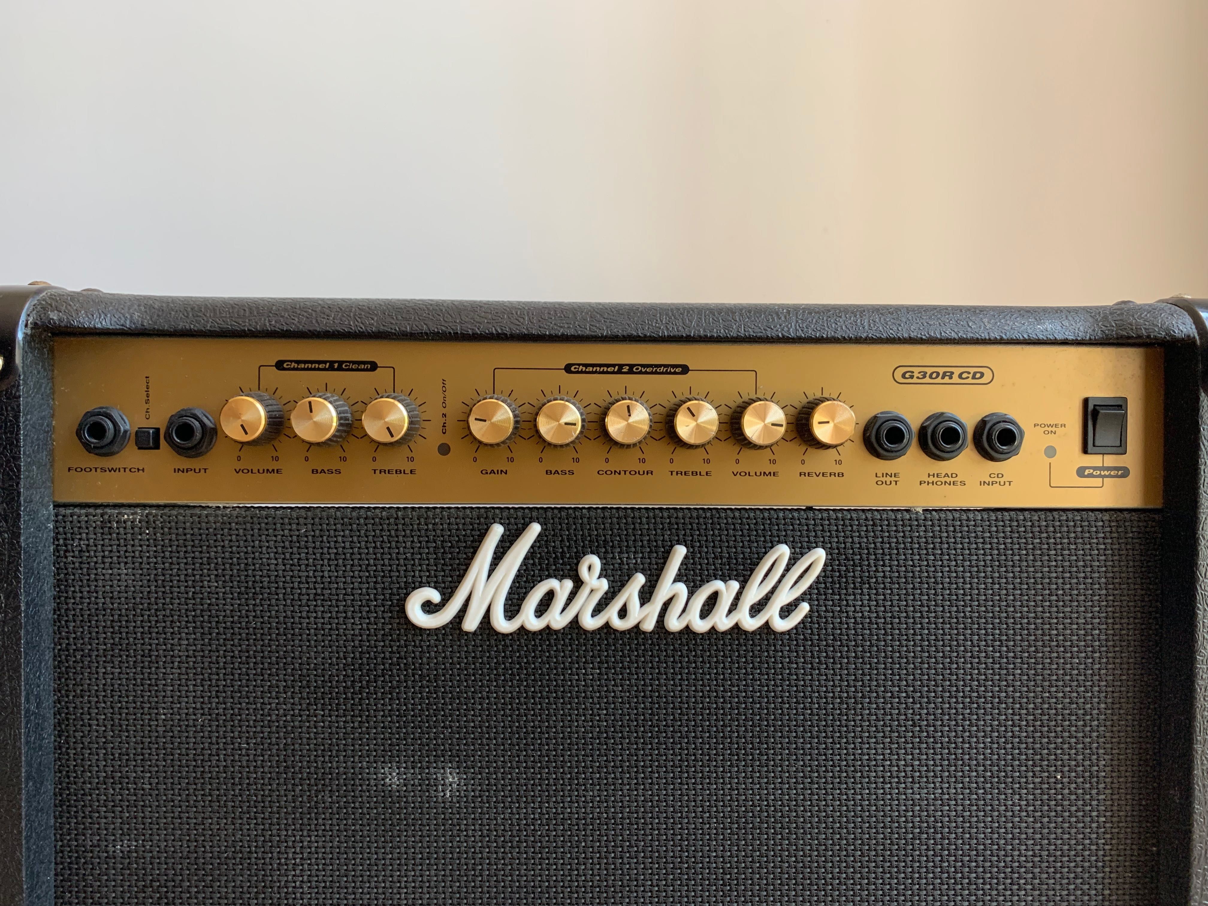 Amplificador Marshall G30R CD - 80 Watt