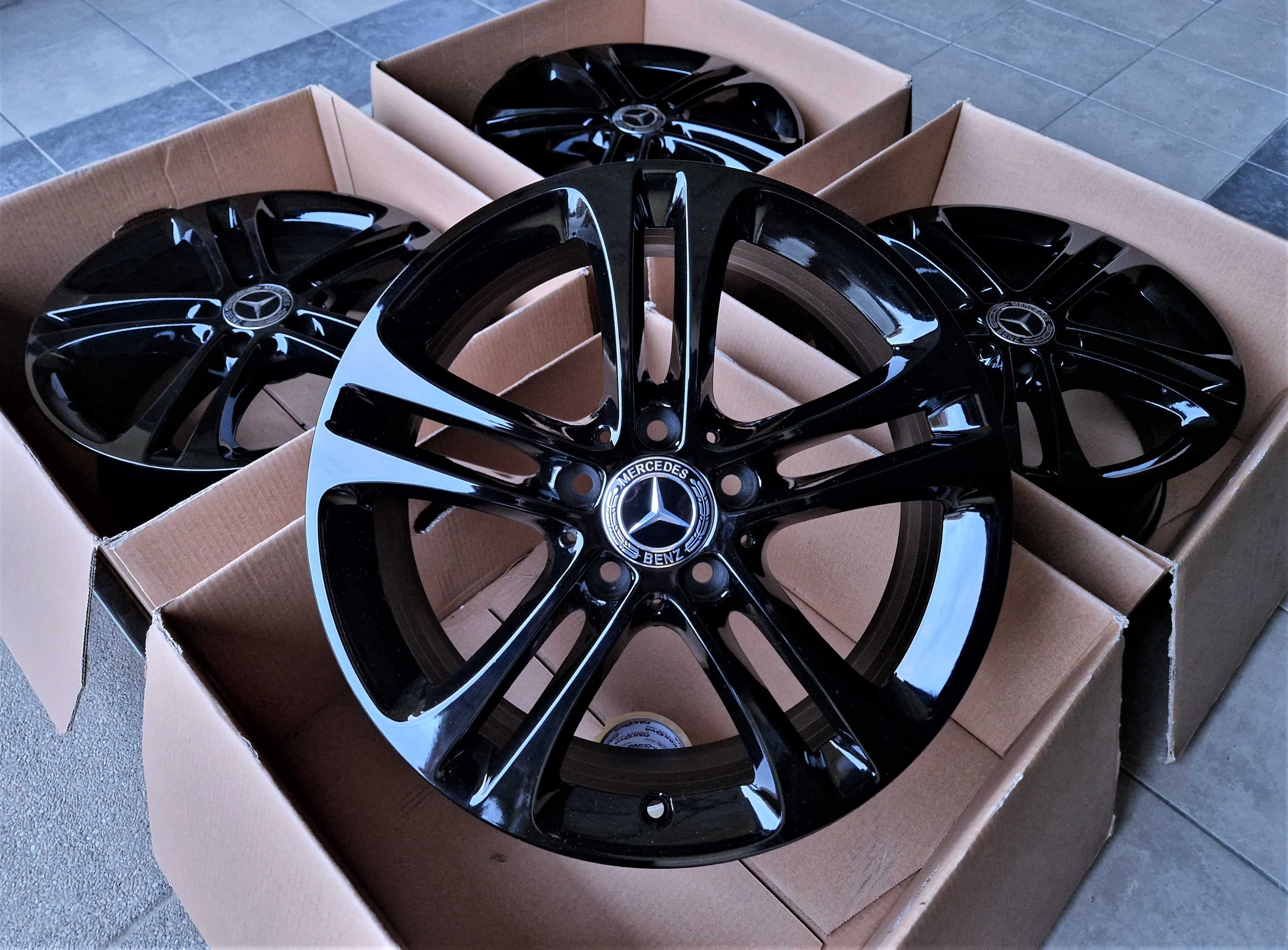 Alufelgi 17 Mercedes A B C CLA GLA V Vito Viano Czarne ! 5x112 807#