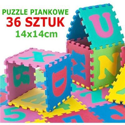 Puzzle Piankowe 9Mm 14X14Cm 36 Sztuk Mata