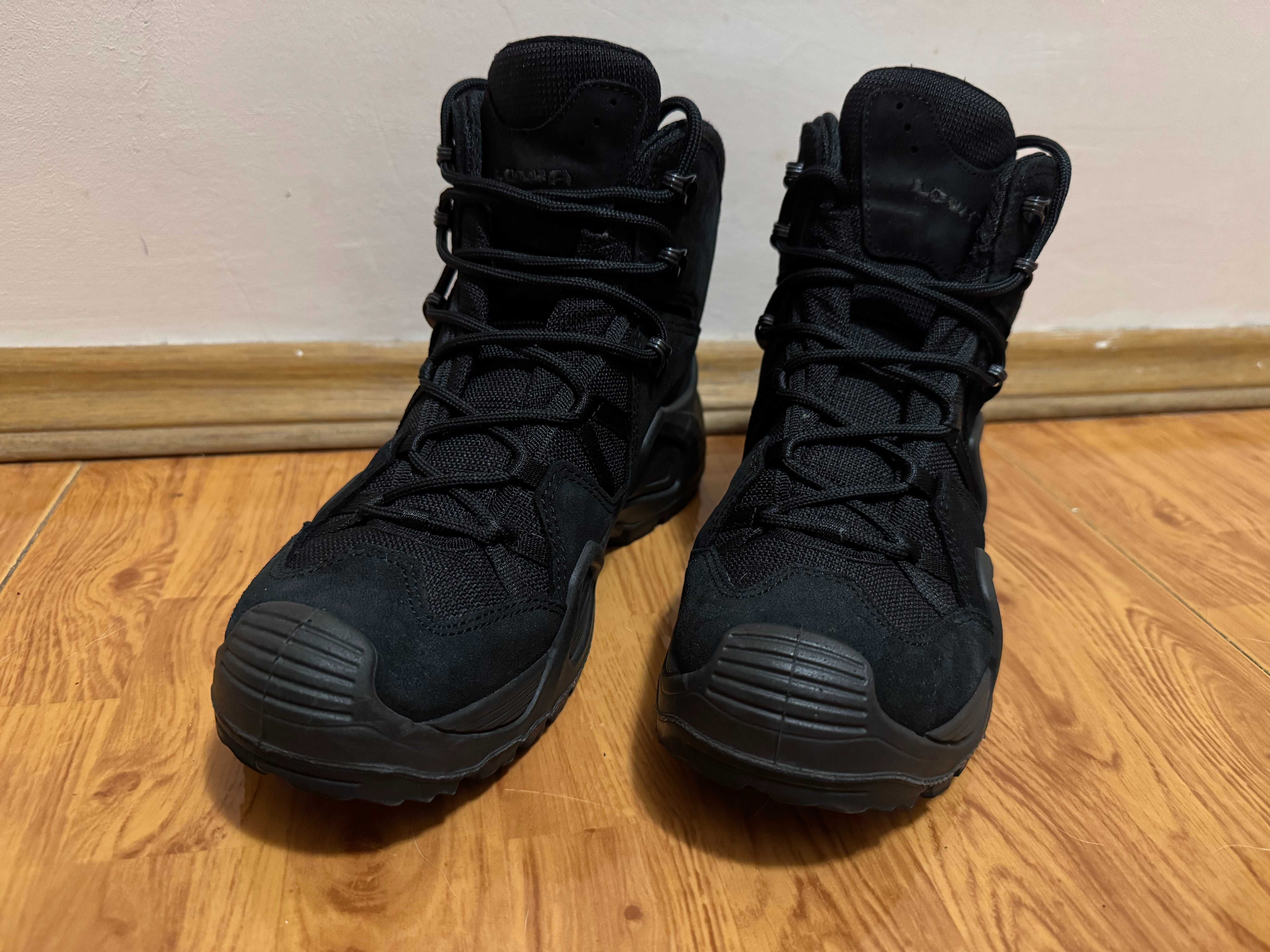 Тактичні черевики Lowa Zephyr GTX MID TF - Black