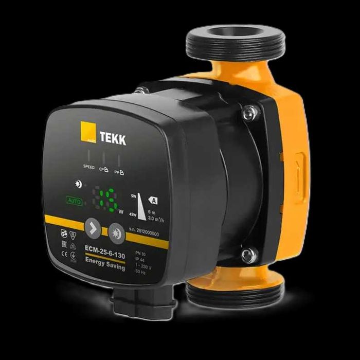 Енергозберігаючий циркуляційний насос TEKK HAUS ECM 25-6-130/180