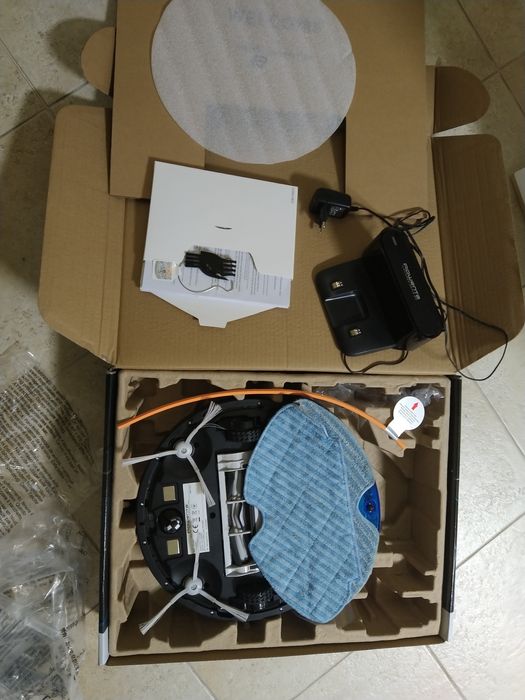 robot limpeza rowenta x-plorer serie 60, novo.