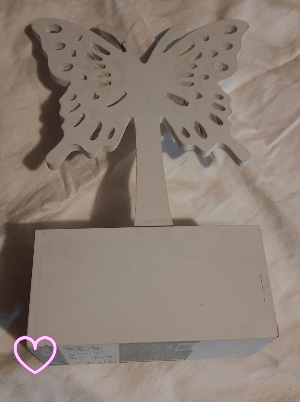 Wieszak na biżuterię Motyl - do renowacji - craft