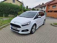Ford S-Max 2.0 210KM ST Line Max wersja Full Led Radar Skòra Kamera 1 Właściciel