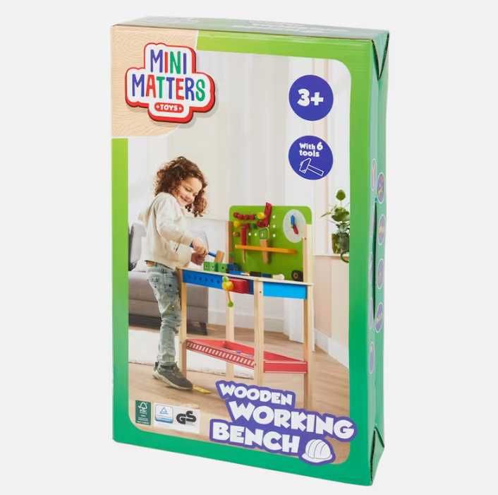 Drewniany mini warsztat dla chłopca - Prezent na święta !
