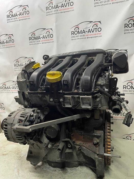 Двигун 1.6B K4M858 Мотор K4MR858 Двигатель Renault Megane Scenic III