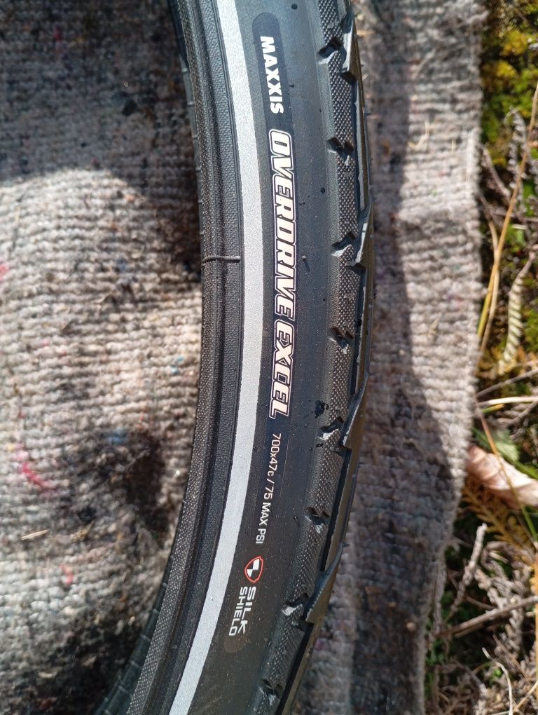 Opony rowerowy Maxxis Overdrive Excel Slick Shield 700x47c