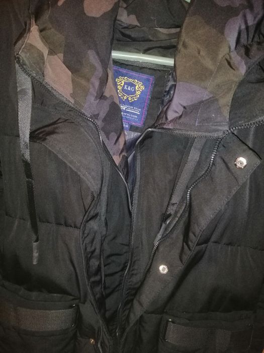 Куртка чоловіча подовжена чьочна зимова размер М