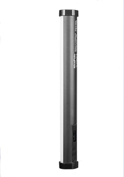 NiceFoto TC-210 RGB відеосвітло з акумулятором, фото-відео трубка 10W