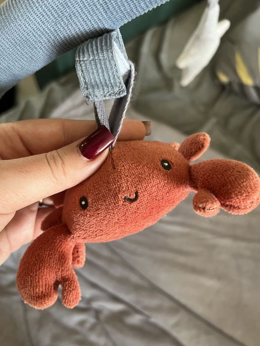 Килим для малюка в формі ракушки