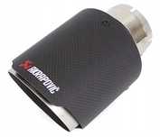 Końcówka wydechu tłumika AKRAPOVIC KARBON 101/63 M