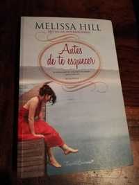 Livro "Antes de te esquecer" Melissa Hill
