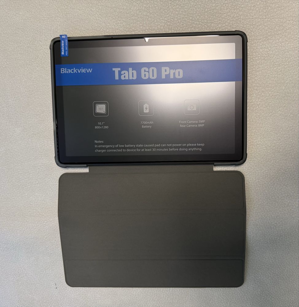 Нові планшети Blackview Tab 60Pro +4G 10,1” 8+4+128гіг LTE