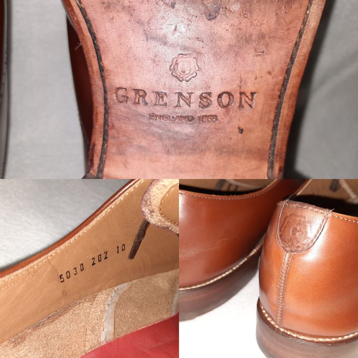 Туфли броги Grenson England 1866 p.42.5
