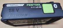 Festool akumulator 18V 4,0Ah