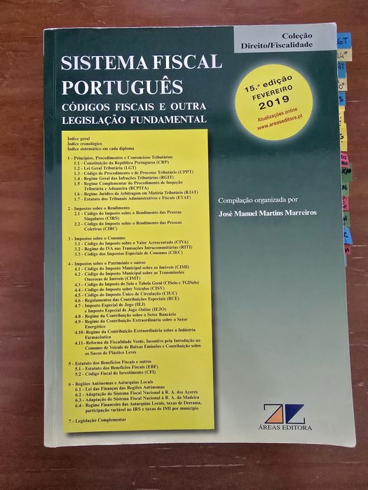Livro Sistema fiscal português