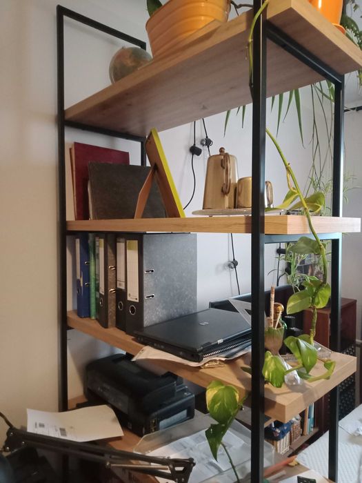 Metalowy stalowy stelaż do regałów półek do regału regały półki LOFT
