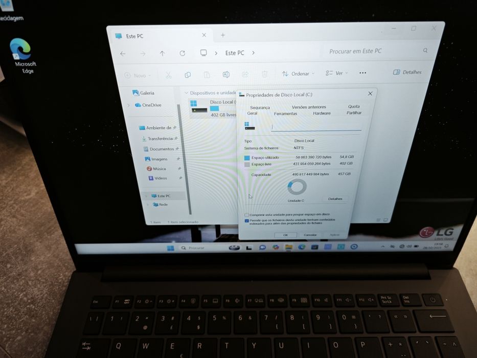 Portátil lg ultra fino/ryzen 5/512 ssd/16gb ram