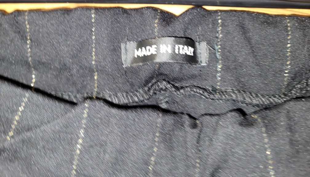 Spodnie materiałowe MADE IN ITALY rozm. Uni