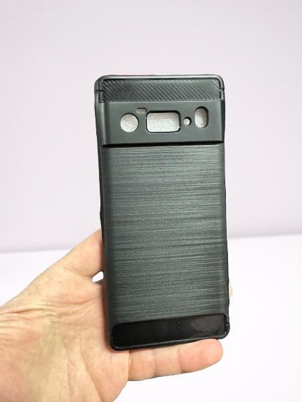 Чехол для Google Pixel 6 6A 6Pro Silicone Carbon / чехол гугл пиксель