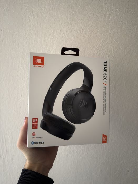 Jbl tune 520bt sluchawki bezprzewodowe bluetooth nowe
